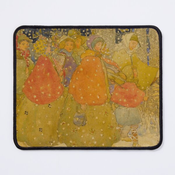 Item preview, Vintage Christmas Carolers by Annie French designed and sold by IliaLobell.