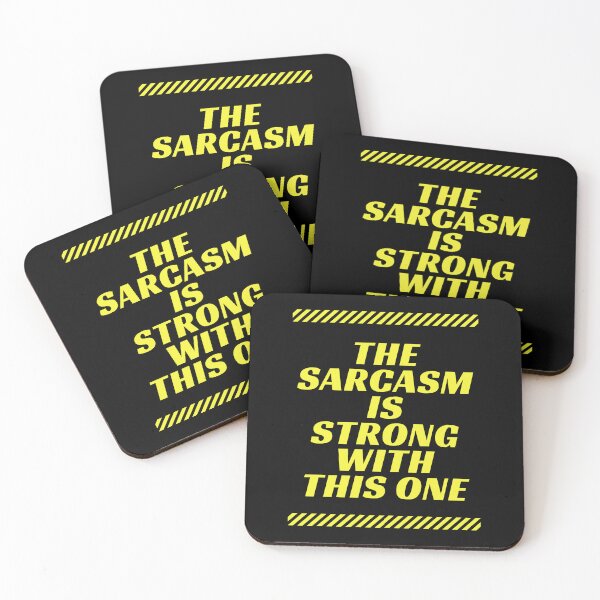 Item preview, The Sarcasm Is Strong With This One Funny  designed and sold by AMERZAGUE DESIGN.