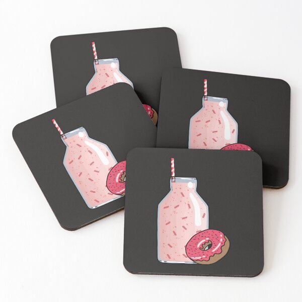 Item preview, Sprinkles strawberry smoothie juice with donuts designed and sold by Donutlovers.