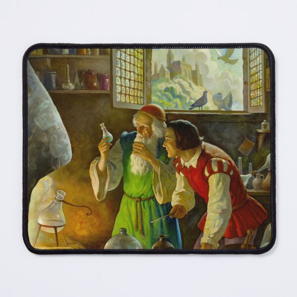 Item preview, Vintage The Alchemist by N.C. Wyeth designed and sold by IliaLobell.
