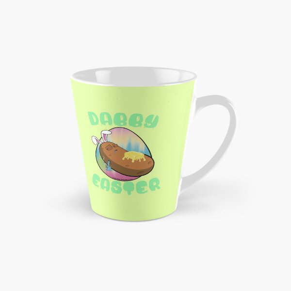 Item preview, Dabby Easter-Funny Stoner Cartoon-Baked Potato Doing Dabs from a Dab Rig-Tie Dye Easter Egg designed and sold by YomeHayin.