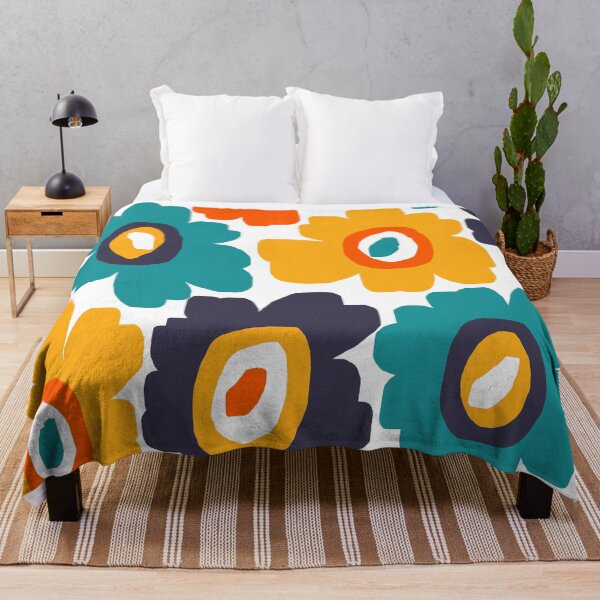 Item preview, Colorful Modern Scandinavian Floral Pattern #1 designed and sold by Deutschic.