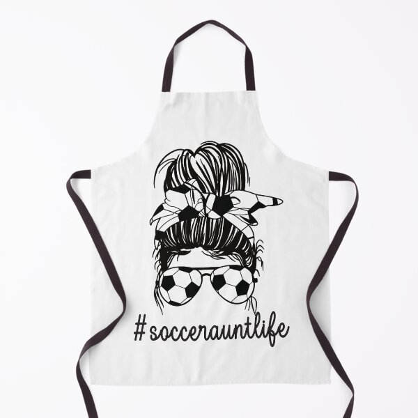 Item preview, Soccer Aunt Life Messy Bun Proud Soccer Auntie designed and sold by tamara-art.