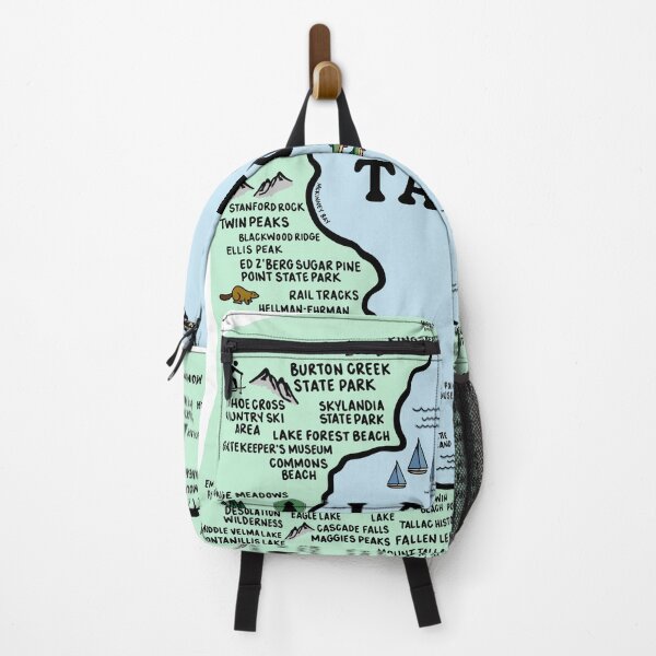 Item preview, Lake Tahoe Map  designed and sold by fiberandgloss.