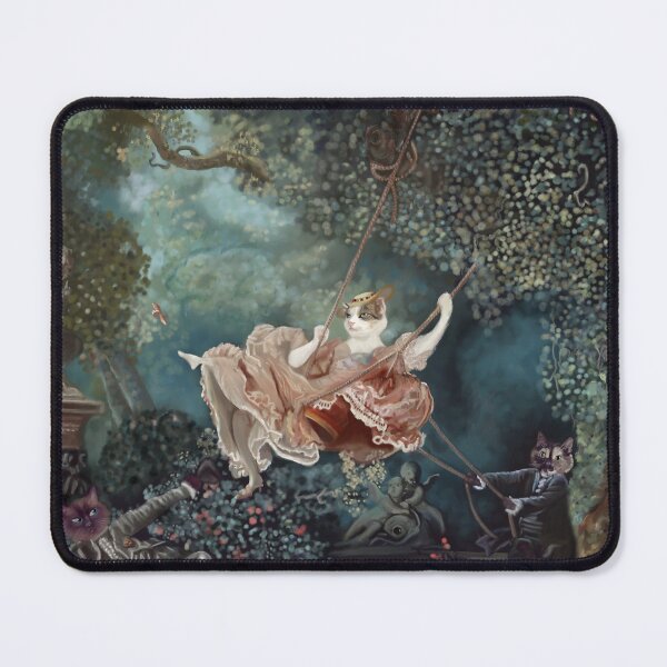 Item preview, Ivy Cat On The Swing designed and sold by Wondersofwhimsy.