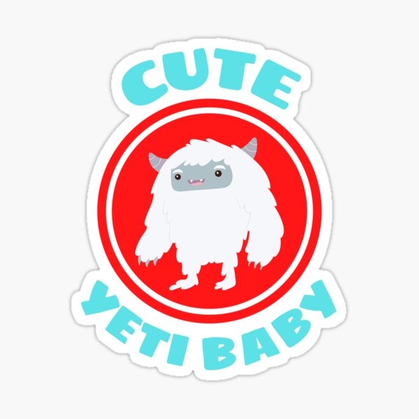 Cute baby Yeti. SVG, PNG, EPS. Cut file. (2883866)