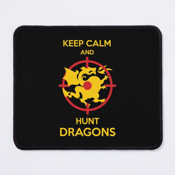 Item preview, Keep calm and Hunt Dragons designed and sold by tagmecool.