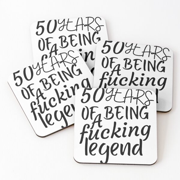 Item preview, Fifty Years of being a fucking legend , Funny 50th Birthday For Him  designed and sold by Every Pet  Shirts.
