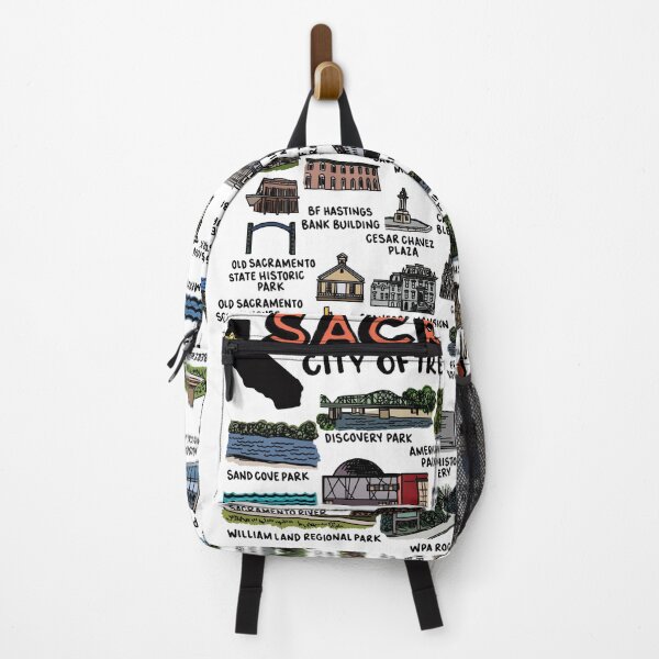 Item preview, Sacramento Map designed and sold by fiberandgloss.