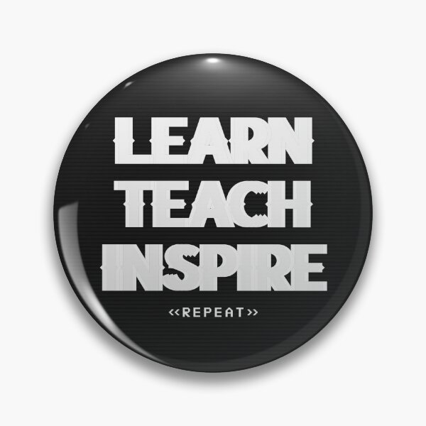 Item preview, Learn Teach Inspire Repeat designed and sold by Salimah Haji.