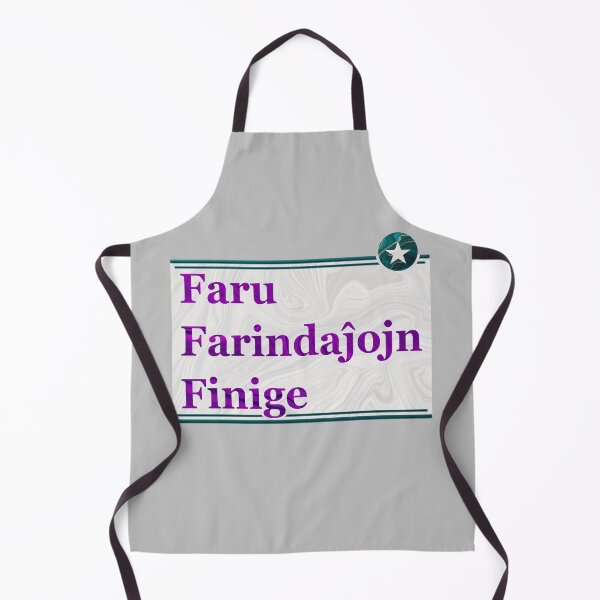 Item preview, Faru Farindaĵojn Finige designed and sold by Zebastjan Johanzen.