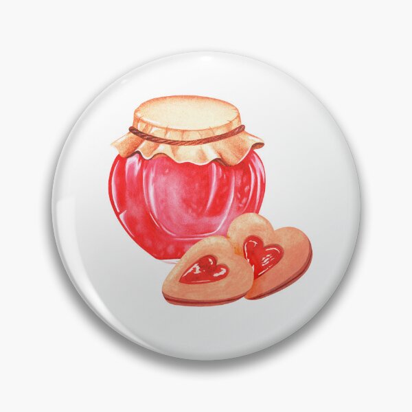 Item preview, Jam with a cookies. Watercolor illustration. designed and sold by Trilisti.