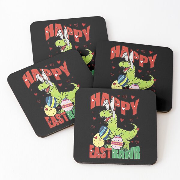Item preview, Happy Eastrawr T Rex Dinosaur designed and sold by csoDesign.