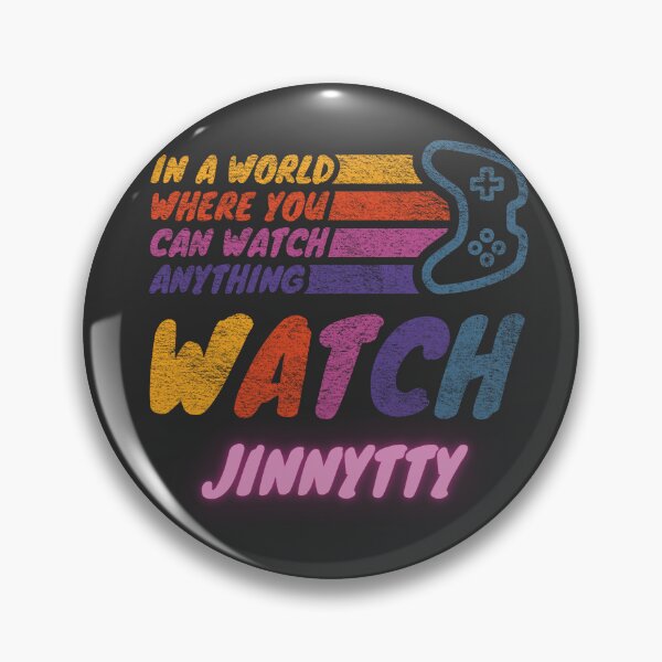 Item preview, Watch Jinnytty twitch streamer youtuber designed and sold by LAST WEEK'S STOLEN AESTHETICS.