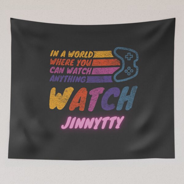 Item preview, Watch Jinnytty twitch streamer youtuber designed and sold by LAST WEEK'S STOLEN AESTHETICS.