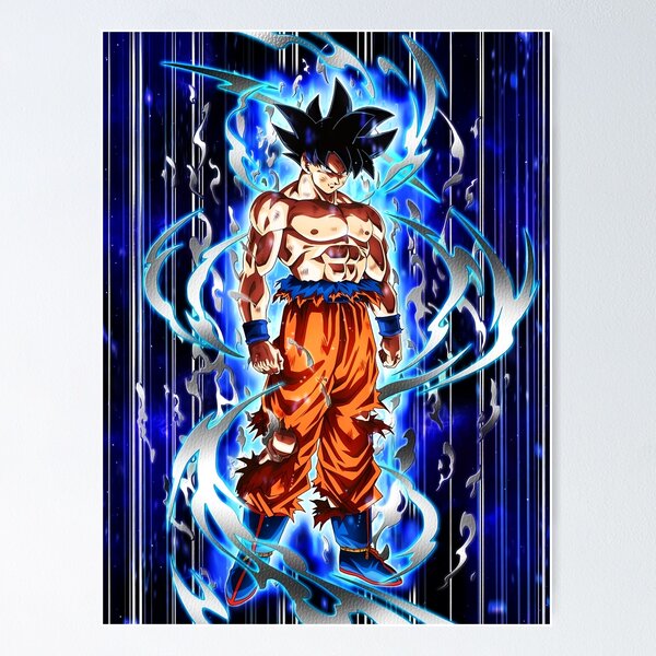 Poster Dragon Ball Super Goku Ultra Instinct 38x52cm