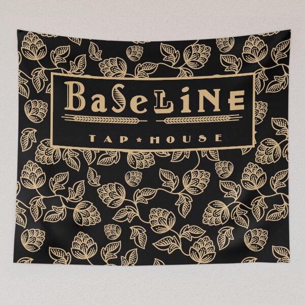 Item preview, Baseline Tap House Hops Pattern designed and sold by FandomTrading.