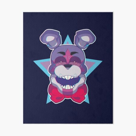 Angry Glamrock Bonnie | Art Board Print