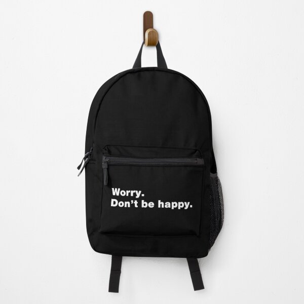 Item preview, Demotivation - Worry Don't Be Happy designed and sold by Mclickster.