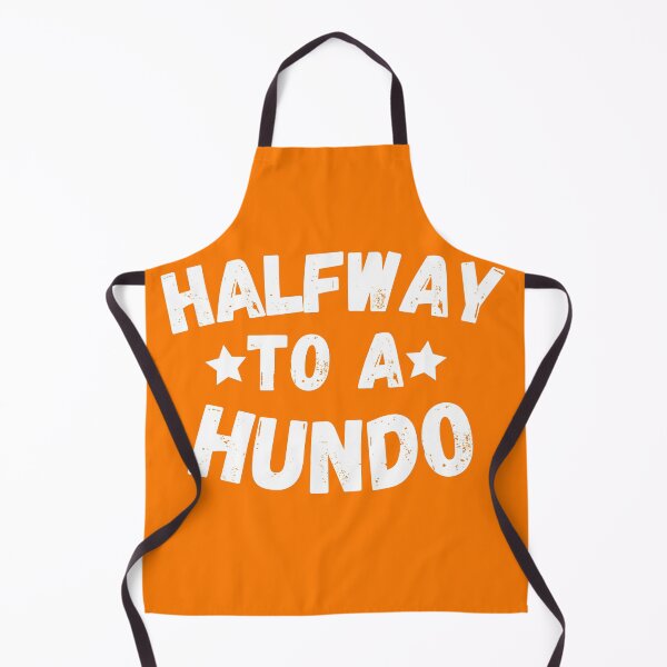Item preview, Halfway To Hundo , Half Way to A Hundred, 50th Birthday designed and sold by Every Pet Shirts.