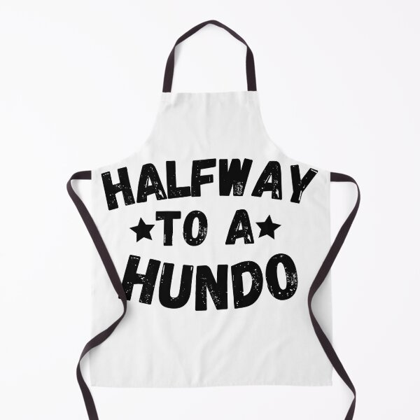 Item preview, Halfway To Hundo , Half Way to A Hundred, 50th Birthday designed and sold by Every Pet Shirts.