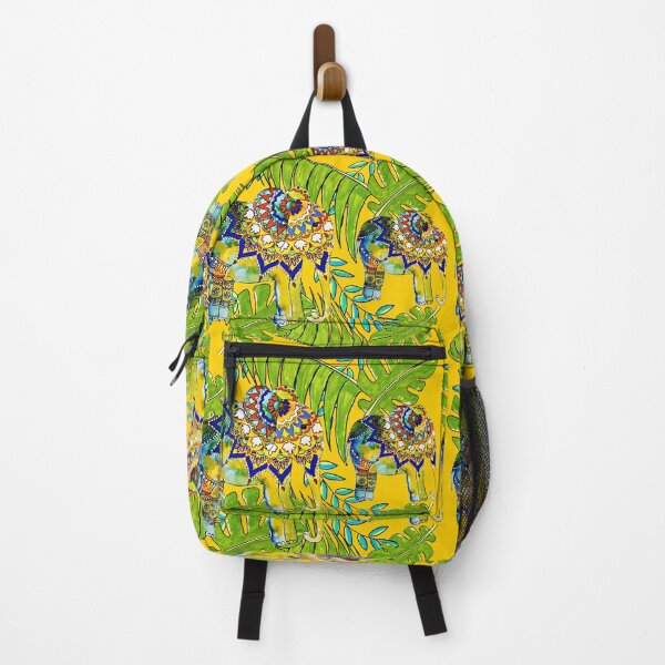 Item preview, Elephant in the jungle, yellow designed and sold by Design-Arte.