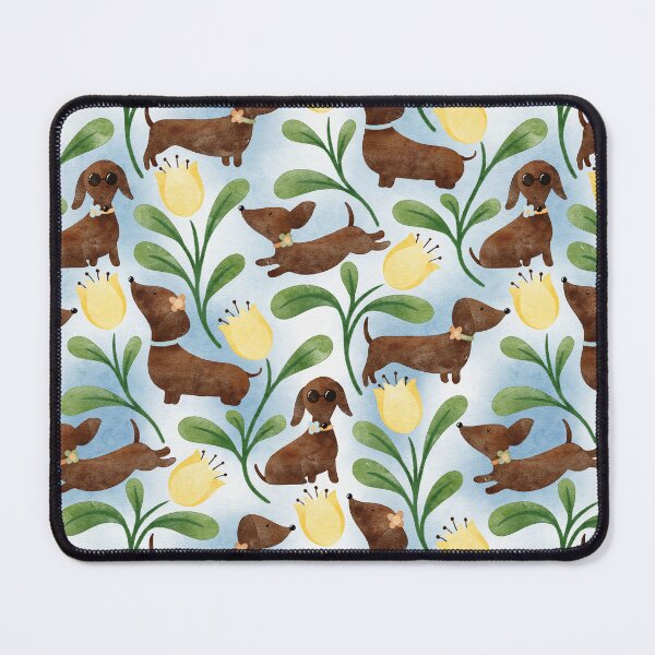 Item preview, Springtime Sausage Dogs designed and sold by RebeccaFlaherty.