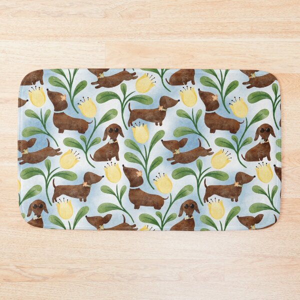 Item preview, Springtime Sausage Dogs designed and sold by RebeccaFlaherty.