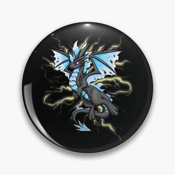 Item preview, Dragon de foudre bleu . classique designed and sold by feyhnvfeijoo.
