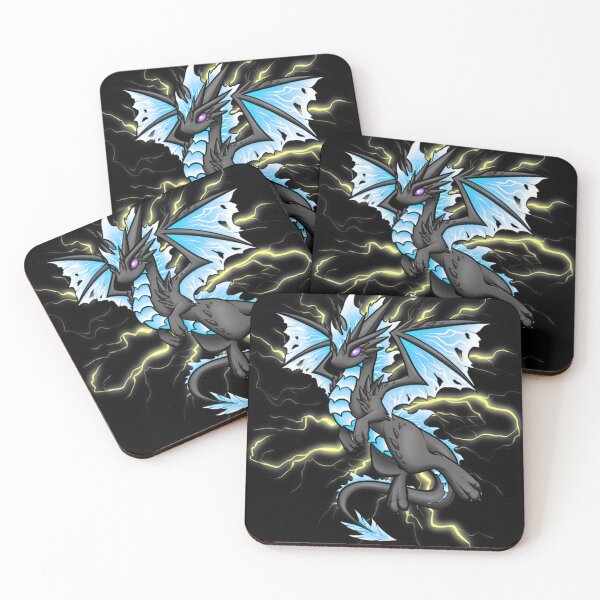 Item preview, Dragon de foudre bleu . classique designed and sold by feyhnvfeijoo.