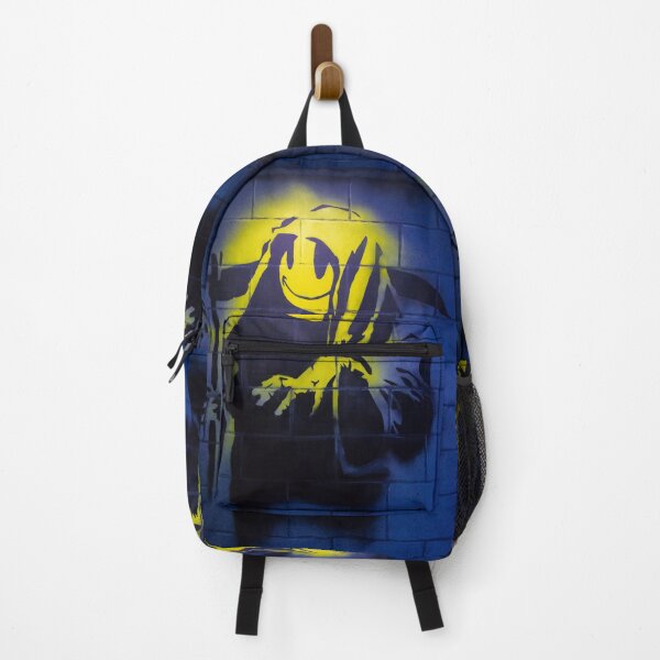 Item preview, Street Artist Banksy Meet the Grim Reaper with a Smile designed and sold by Artsy-Appeal.