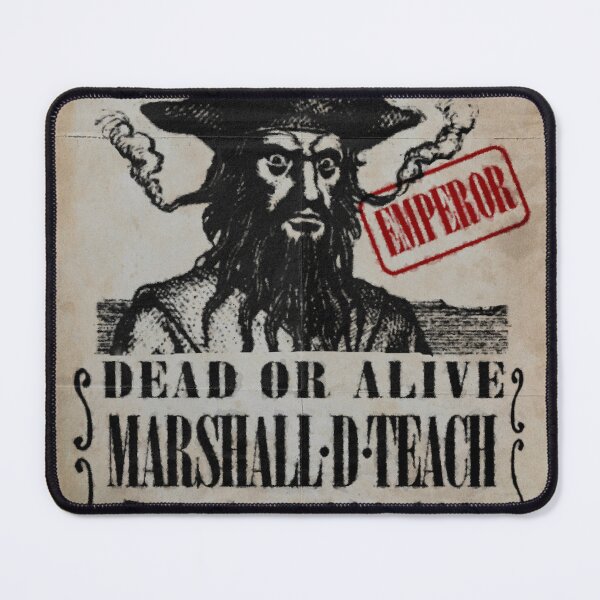 Item preview, Blackbeard Wanted Poster - One Piece Marshall D Teach Real Life Wanted Poster designed and sold by ZenitsUvU.