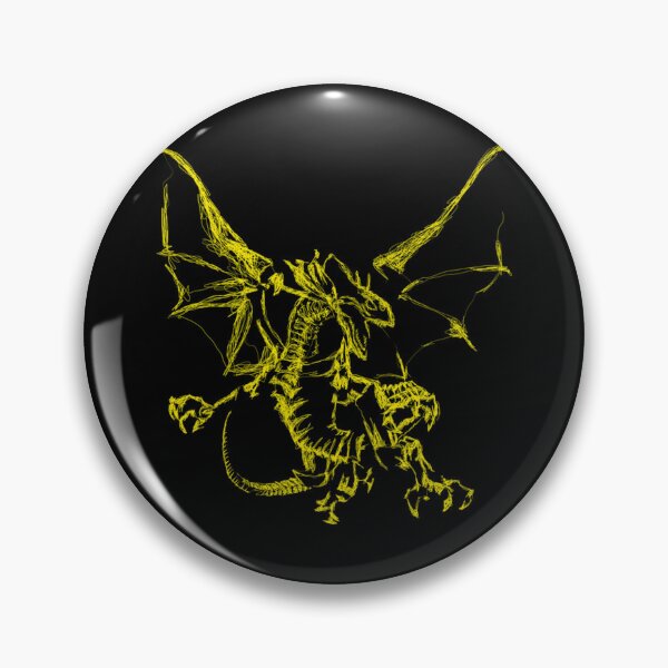 Item preview, Dragon de foudre mystique jaune . classique designed and sold by feyhnvfeijoo.