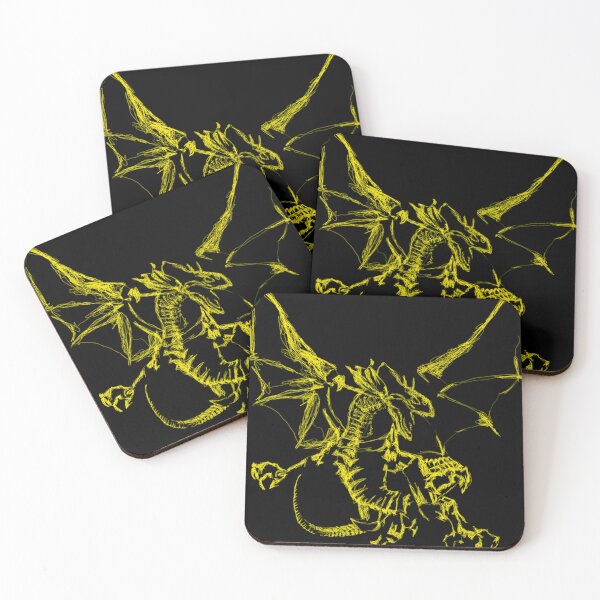 Item preview, Dragon de foudre mystique jaune . classique designed and sold by feyhnvfeijoo.