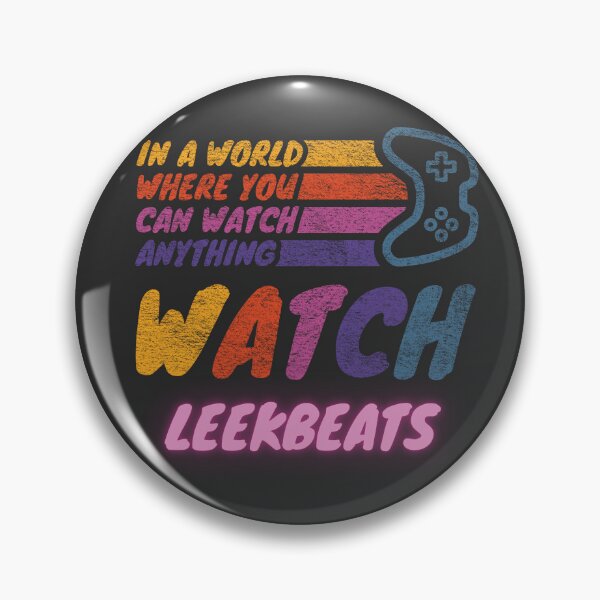 Item preview, Watch Leekbeats twitch streamer youtuber designed and sold by LAST WEEK'S STOLEN AESTHETICS.