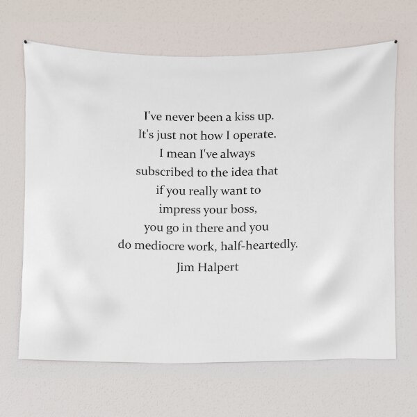Item preview, Do Mediocre work half heartedly / Jim Halpert designed and sold by EcMermaid1972.