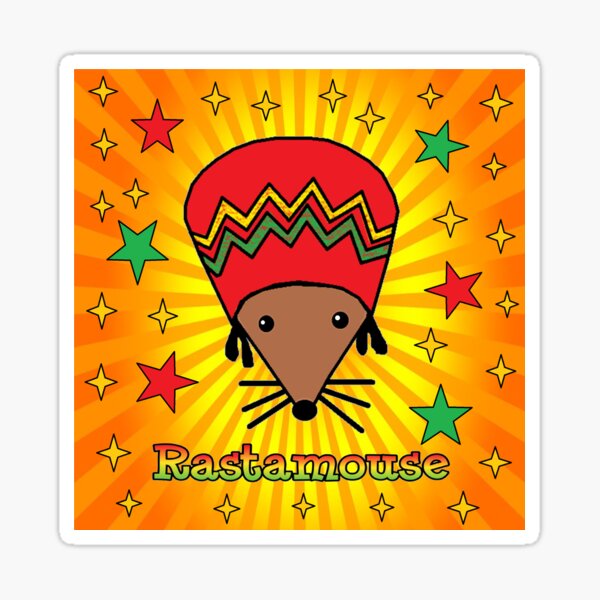 Rastamouse Sticker