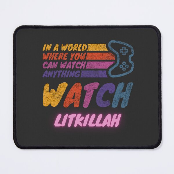 Item preview, Watch Litkillah twitch streamer youtuber designed and sold by LAST WEEK'S STOLEN AESTHETICS.