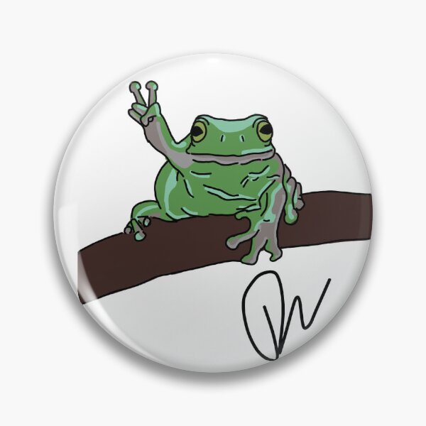Item preview, Frog (peace) designed and sold by Life's eye Art and photography.