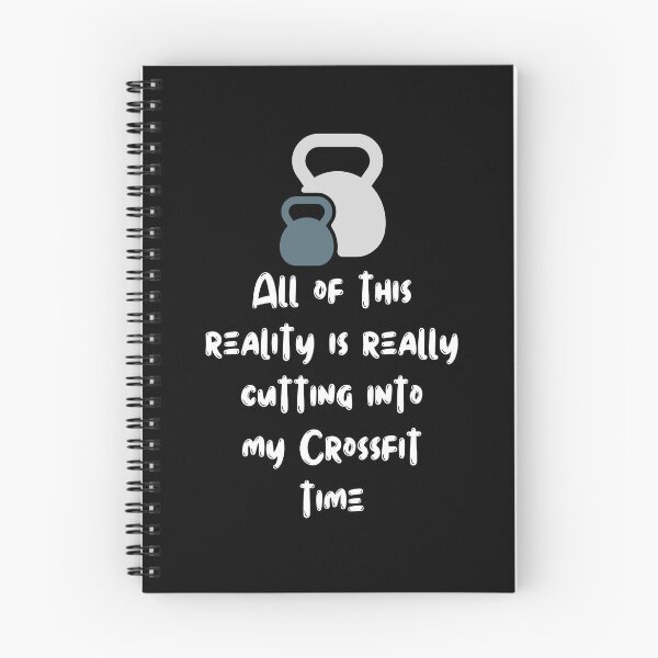 Item preview, All Of This Reality Is Really Cutting Into My Crossfit Time designed and sold by AliSupply.