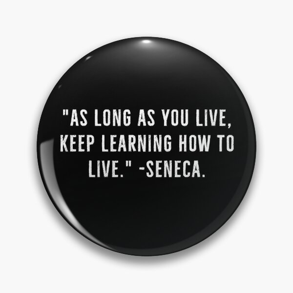Item preview, Keep Learning  How To Live | Seneca designed and sold by PhilosophyWear.