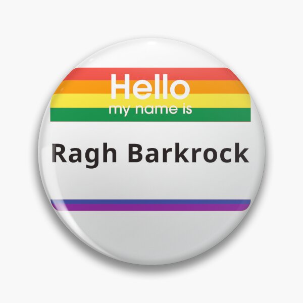 Item preview, Hello, my name is Ragh Barkrock designed and sold by TZGSArt.