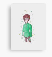 Cute Elf Nerd Canvas Print