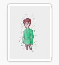 Cute Elf Nerd Sticker