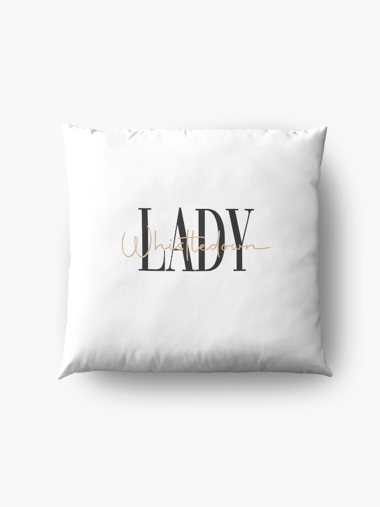 Alternate view of Lady Whistledown Bridgerton Floor Pillow