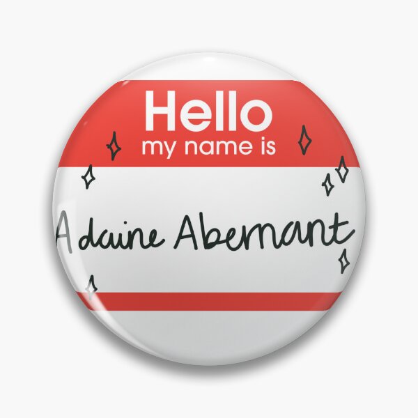 Item preview, Hello, my name is Adaine Abernant designed and sold by TZGSArt.