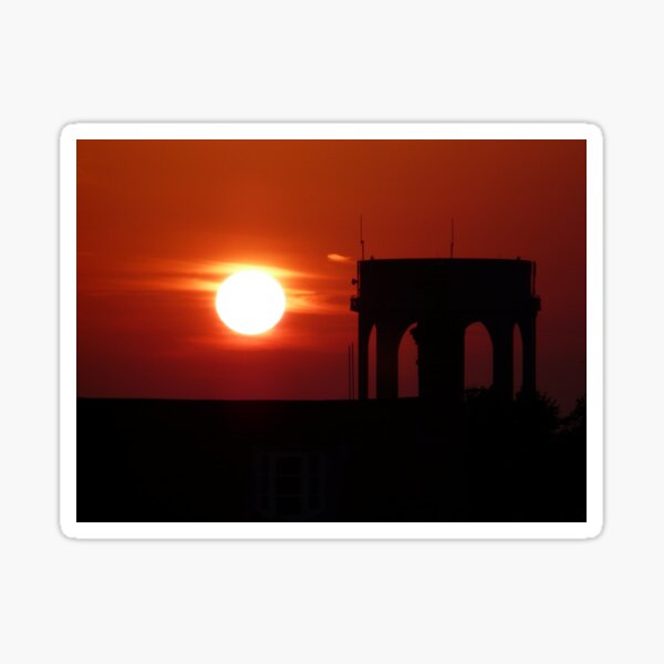 Item preview, Deep Red / Orange Sunset Southwold designed and sold by Sharon Hayward.