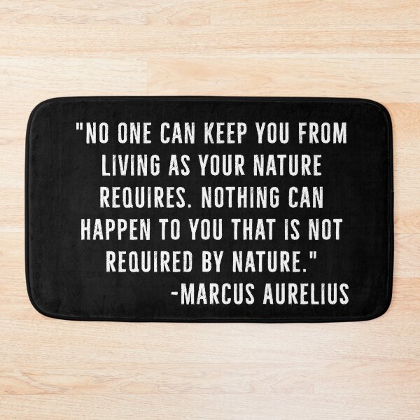 Item preview, Live By Your Nature | Marcus Aurelius Quotes designed and sold by PhilosophyWear.