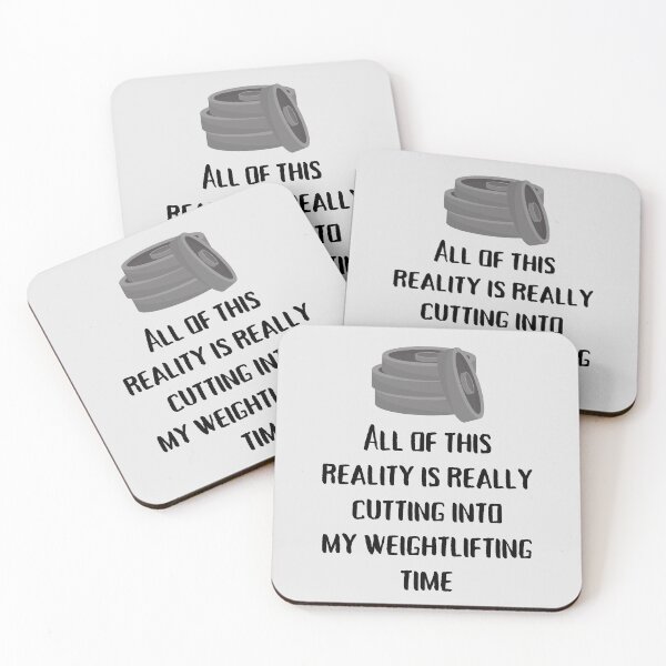 Item preview, All Of This Reality Is Really Cutting Into My Weightlifting Time designed and sold by AliSupply.