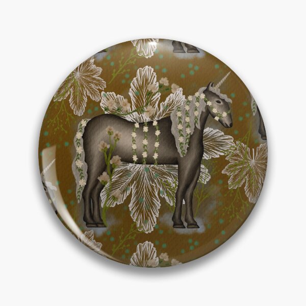 Item preview, The Unicorn (on gold ground) designed and sold by AmberAzbell.